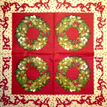 116 Christmas Flowers - 3-ply (116)